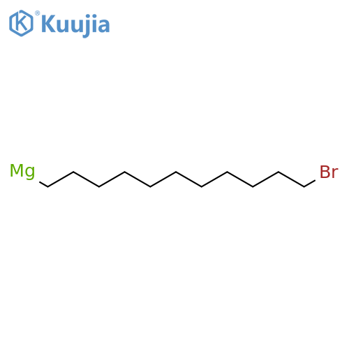 Bromoundecylmagnesium structure