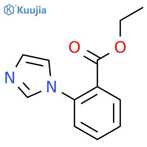 Ethyl 2-(1H-imidazol-1-yl)benzoate structure