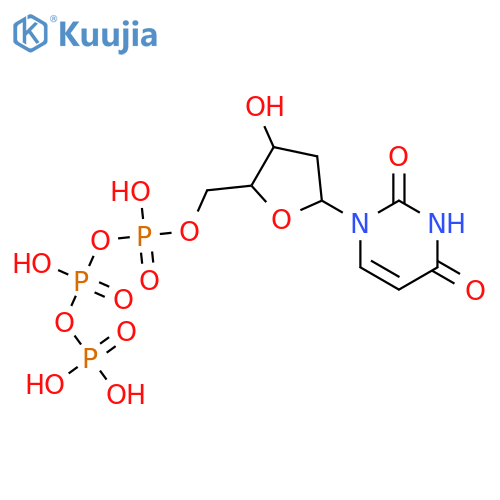 Uridine5'-(tetrahydrogen triphosphate), 2'-deoxy- structure