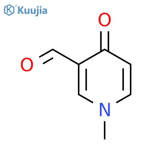 1-Methyl-4-oxo-1,4-dihydropyridine-3-carbaldehyde structure