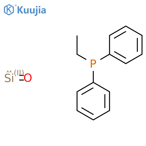 Ethyl(diphenyl)phosphane;oxosilicon structure
