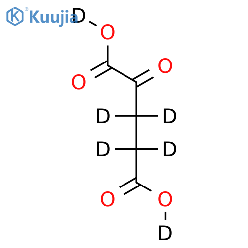 dideuterio 2,2,3,3-tetradeuterio-4-oxopentanedioate structure