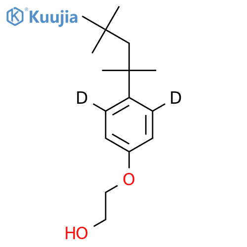4-tert-Octylphenol-3,5-d2 monoethoxylate solution structure