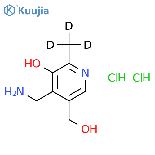 Pyridoxamine-[D3] dihydrochloride (Vitamin B6-[D3]) structure