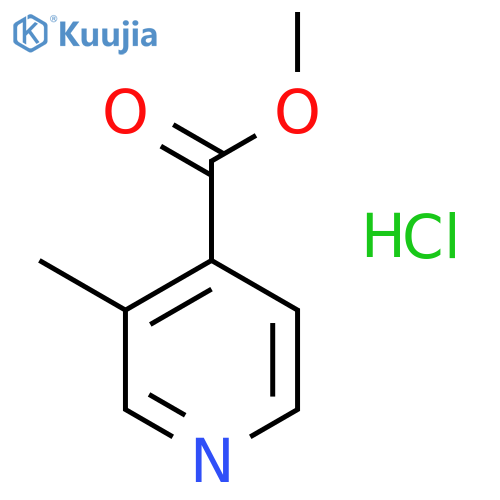 Methyl 3-methylisonicotinate hydrochloride structure