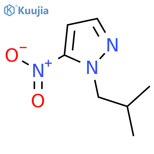 1-Isobutyl-5-nitro-1H-pyrazole structure