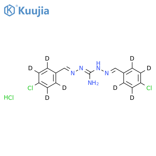 Robenidine-d8 HCl Bis(phenyl-d4) structure