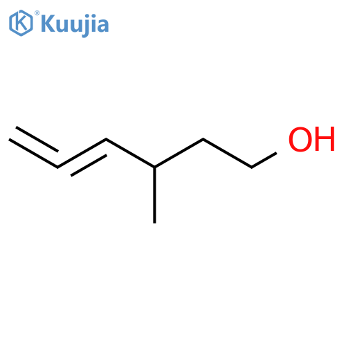 4,5-Hexadien-1-ol, 3-methyl- structure
