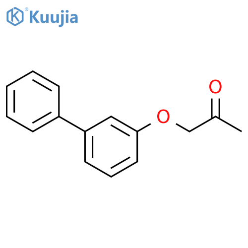 2-Propanone, 1-([1,1'-biphenyl]-3-yloxy)- structure