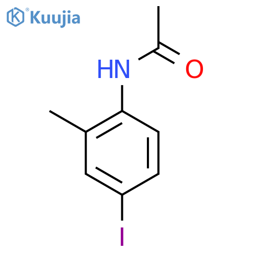 Acetamide,N-(4-iodo-2-methylphenyl)- structure