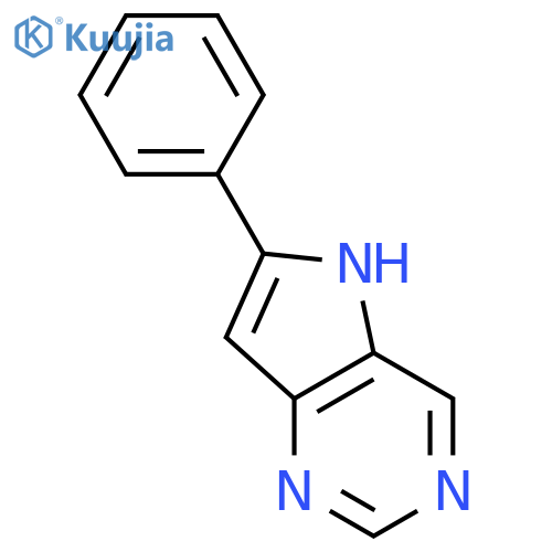 6-Phenyl-5H-pyrrolo[3,2-d]pyrimidine structure