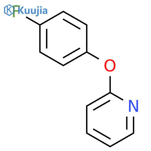 Pyridine, 2-(4-fluorophenoxy)- structure