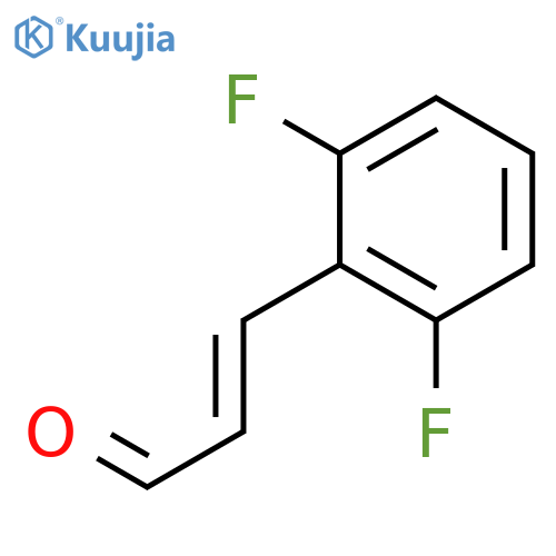2,6-Difluorocinnamaldehyde structure