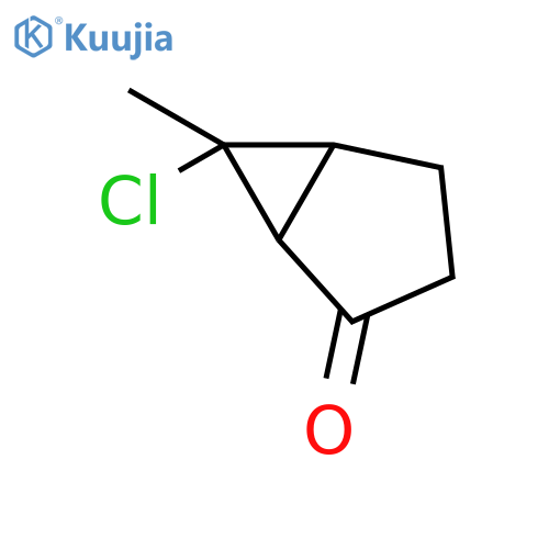 6-chloro-6-methylbicyclo3.1.0hexan-2-one structure