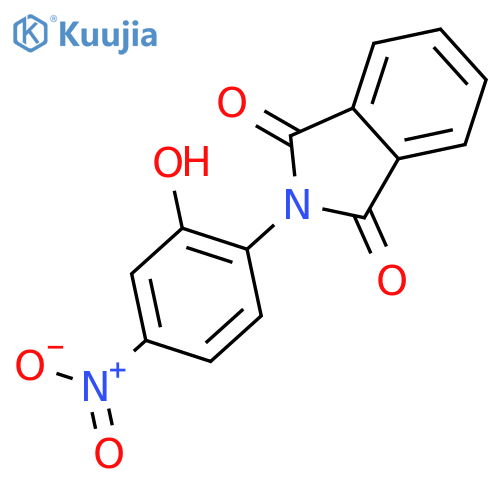 N-(2-Hydroxy-4-nitrophenyl)phthalimide structure