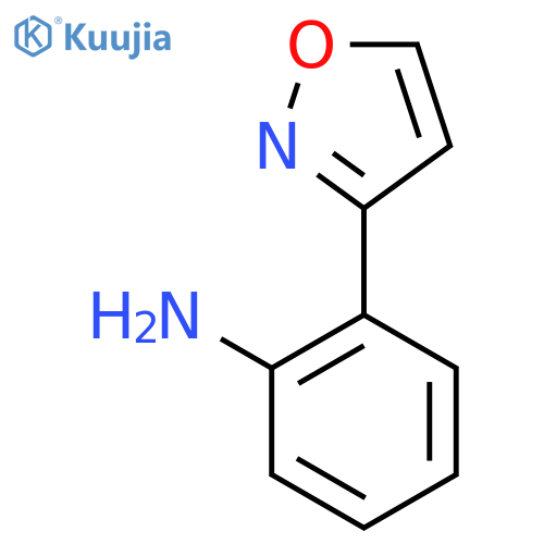 2-(1,2-Oxazol-3-yl)aniline structure