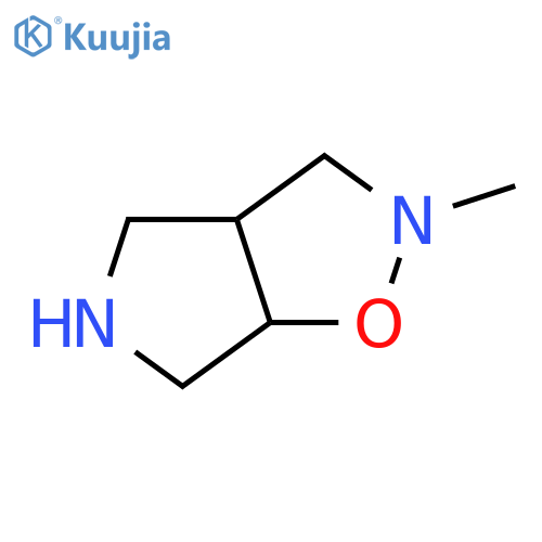 2H-Pyrrolo[3,4-d]isoxazole, hexahydro-2-methyl- structure