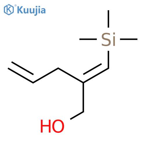 4-Penten-1-ol, 2-[(trimethylsilyl)methylene]- structure