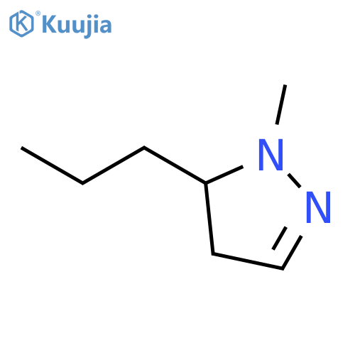 1H-PYRAZOLE, 4,5-DIHYDRO-1-METHYL-5-PROPYL- structure
