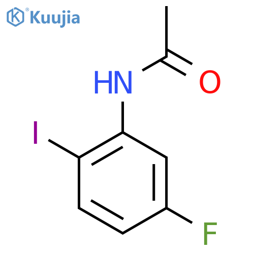 N-(5-Fluoro-2-iodophenyl)acetamide structure