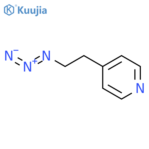 4-(2-azidoethyl)pyridine structure