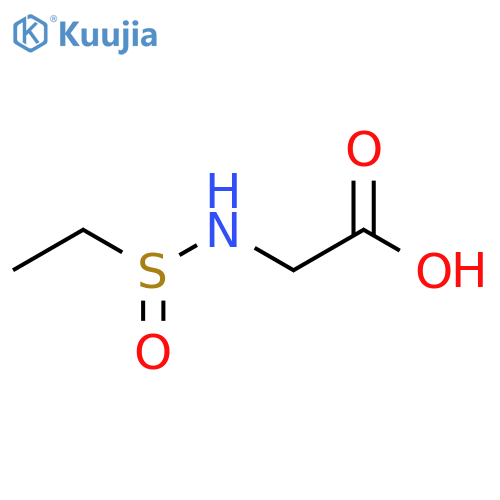 Glycine,N-(ethylsulfinyl)- structure