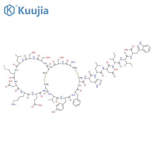 Endothelin 1 (swine, human) structure