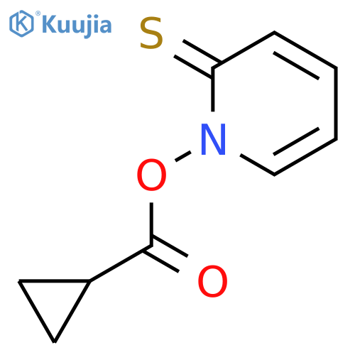 (2-sulfanylidenepyridin-1-yl) cyclopropanecarboxylate structure