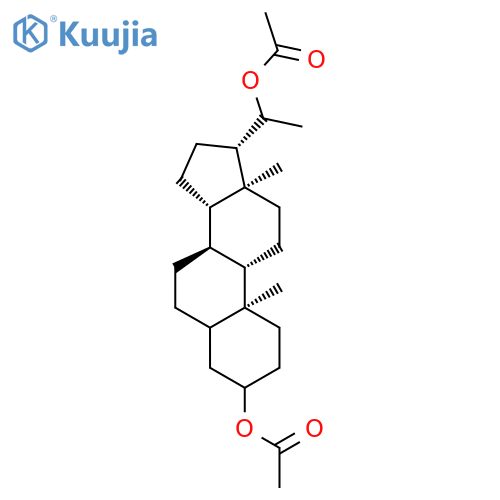 (3α,5β,20S)-Pregnane-3,20-diol Diacetate structure