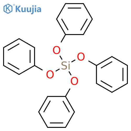 Silicic acid (H4SiO4),tetraphenyl ester structure