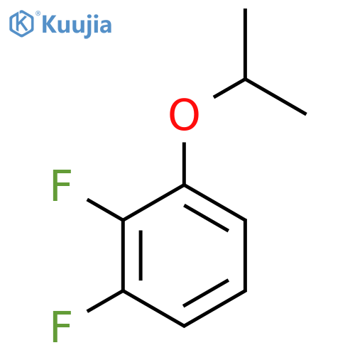 1,2-Difluoro-3-isopropoxybenzene structure