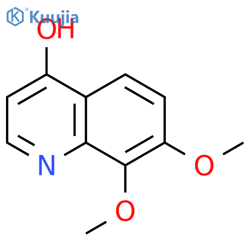 7,8-Dimethoxyquinolin-4-ol structure