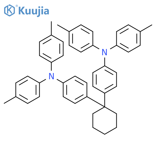 1,1-BIS(4-BIS(4-METHYLPHENYL)AMINOPHENYL)CYCLOHEXANE structure