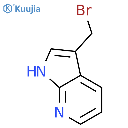 3-(bromomethyl)-1H-pyrrolo2,3-bpyridine structure