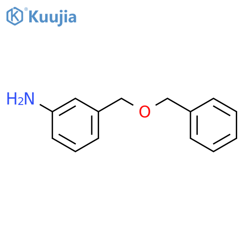 3-[(benzyloxy)methyl]aniline structure
