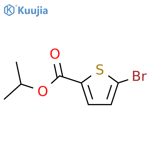 Propan-2-yl 5-bromothiophene-2-carboxylate structure