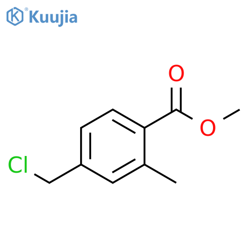 METHYL 4-(CHLOROMETHYL)-2-METHYLBENZOATE structure