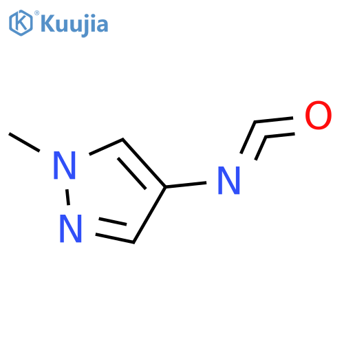4-isocyanato-1-methyl-1H-pyrazole structure