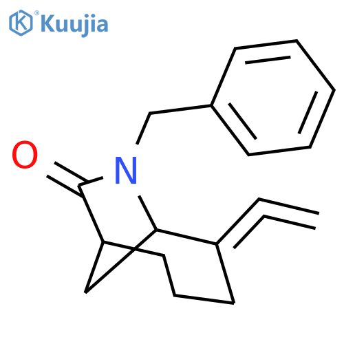7-Azabicyclo[4.2.1]nonan-8-one, 5-ethenylidene-7-(phenylmethyl)- structure