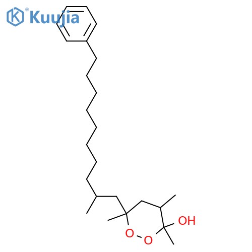 3,4,6-Trimethyl-6-(2-methyl-10-phenyl-9-decenyl)-1,2-dioxan-3-ol; Dihydro structure