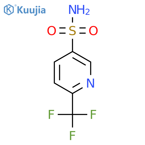 6-(Trifluoromethyl)pyridine-3-sulfonamide structure