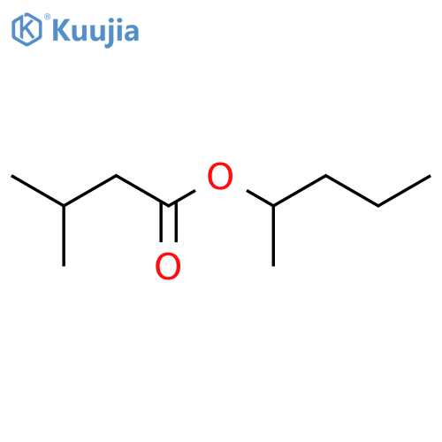 pentan-2-yl 3-methylbutanoate structure