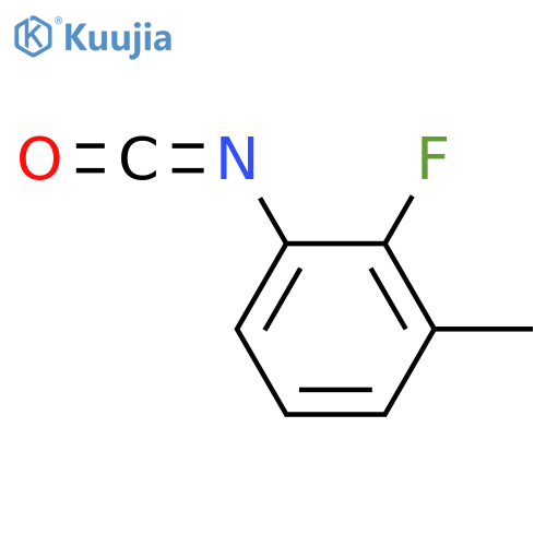 2-Fluoro-1-isocyanato-3-methylbenzene structure
