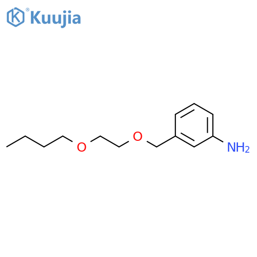 3-(2-Butoxyethoxy)methylaniline structure