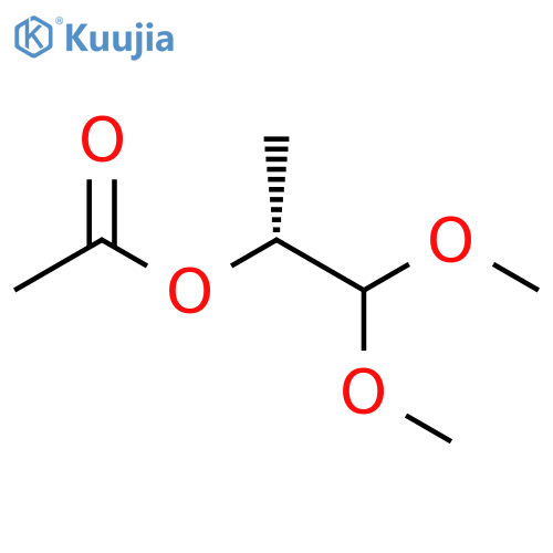2-Propanol, 1,1-dimethoxy-, acetate, (R)- structure
