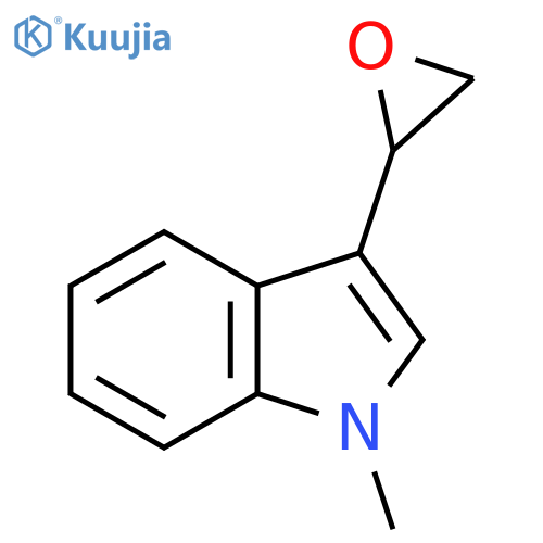 1-methyl-3-(oxiran-2-yl)-1H-indole structure