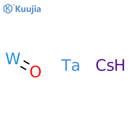 Cesium tantalum tungsten oxide structure