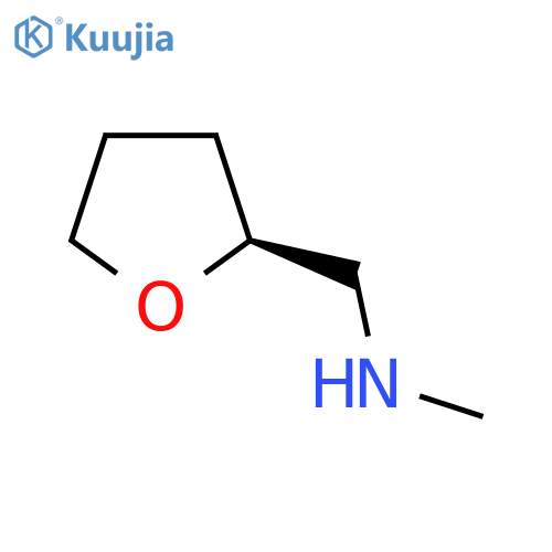 methyl({[(2S)-oxolan-2-yl]methyl})amine structure