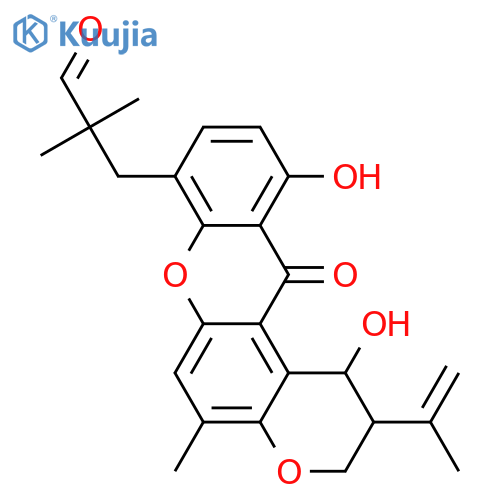 Ruguloxanthone A structure