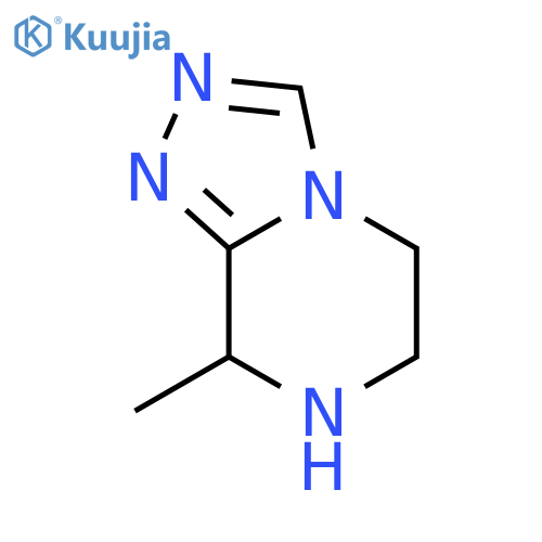 8-Methyl-5H,6H,7H,8H-1,2,4triazolo4,3-apyrazine structure